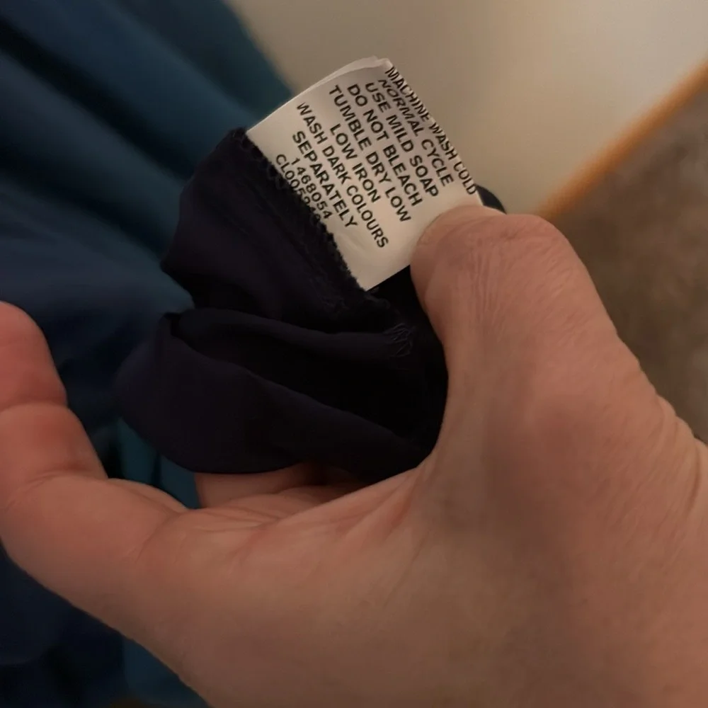 EShakti Dress custom Women’s Size 10 knee length ombre dress, pockets NWOT - Picture 9 of 9